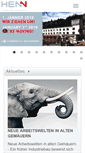 Mobile Screenshot of henn.at
